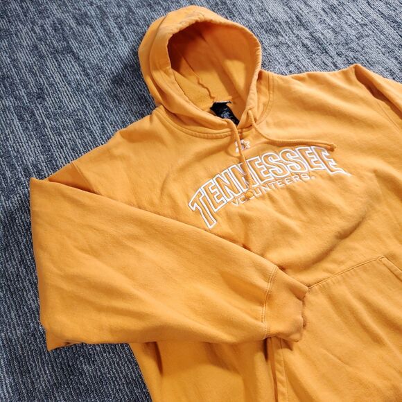 Vintage Tennessee Vols Orange Starter Hooded Sweatshirt Size 2XL Hoodie Y2K - Picture 7 of 13